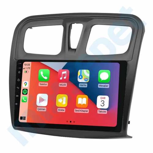 MAYGO Renault Clio Symbol  4 GB Ram 64 GB Hafıza 9 İnç Android Auto ve CarPlay Multimedya Sistemi ürün görseli