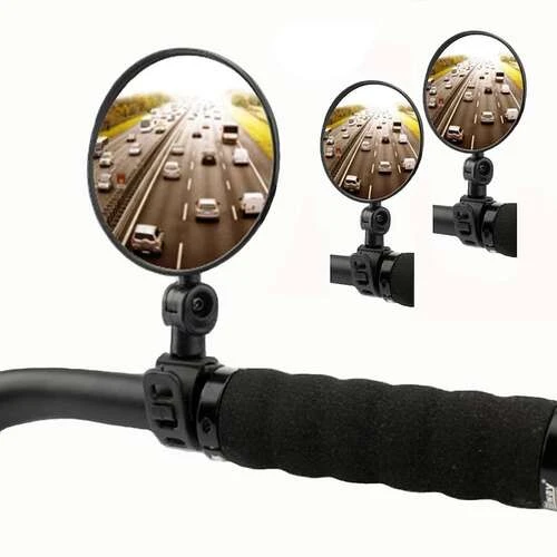 Geniş Açılı Scooter Bisiklet Dikiz Aynası - Resim 3