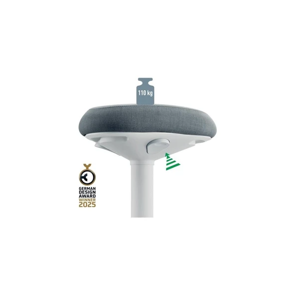 Leitz Ergo Active Akonforlu Oturaklı Sit Standing Tabure - 5