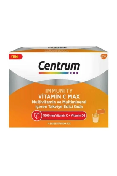 Centrum Immunity Vitamin C Max 14 Saşe - 1
