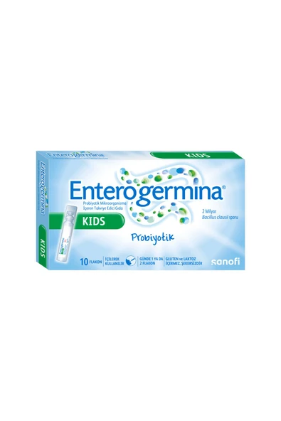 Enterogermina Enterogermina Çocuklar Için 5ml X 20 Flakon Takviye Edici Gıda ürün görseli