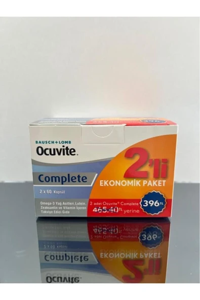 Ocuvite Complete 2'li Eko Paket 120 Kapsül - 1