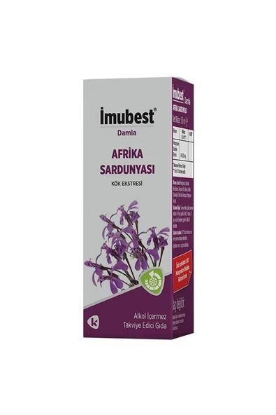 İmubest Pelargonium Sidoides - Afrika Sardunyası Damla 50 ml Alkolsüz - 1