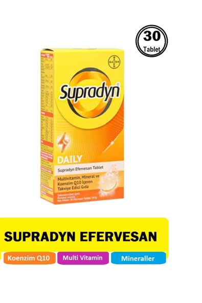 Supradyn Daily 30 Efervesan Tablet - 1