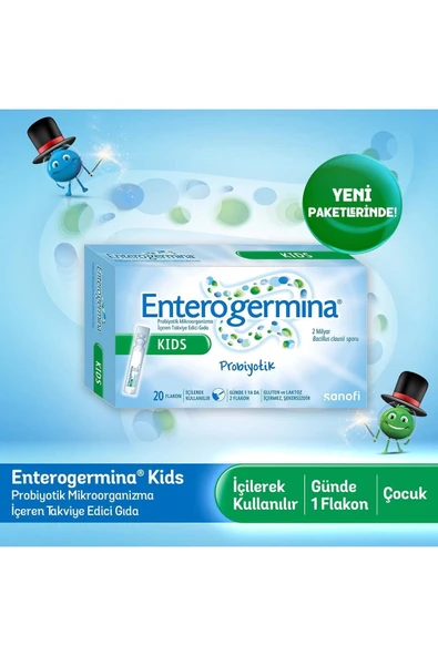 Enterogermina Kids 5 ML 20 Flakon 8683060770131 ürün görseli