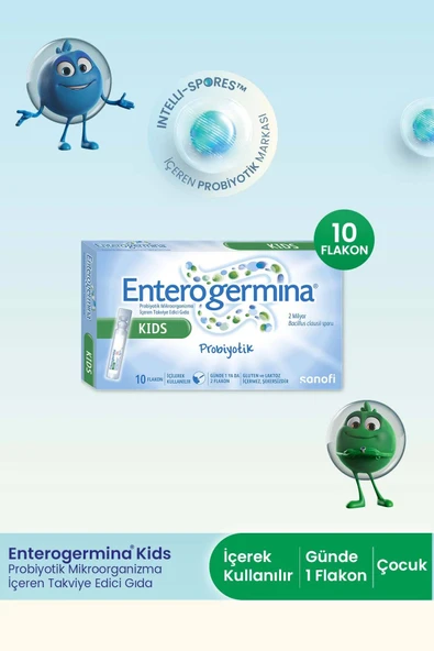 Enterogermina Kids 5 ml X 10 Flakon - 1