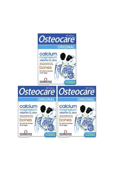 Osteocare 90 Tablet 3 Adet ürün görseli
