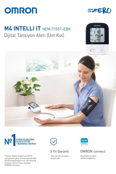 Omron M4 Intelli Tansiyon Aleti - Resim 3