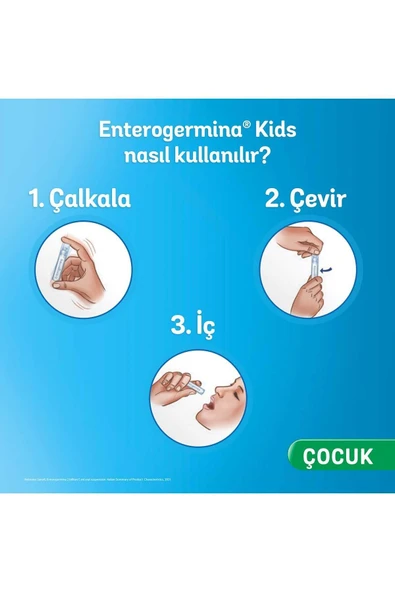 Enterogermina Kids 5 ML 20 Flakon 8683060770131 - Resim 8