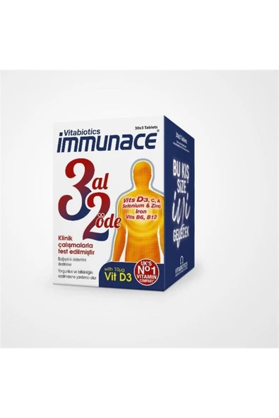 Immunace 30 Tablet 3 Adet - 1
