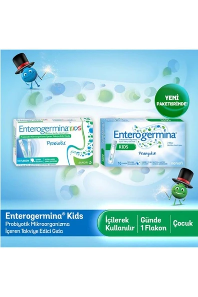 Enterogermina Kids 10 Flakon 2 Adet - 3