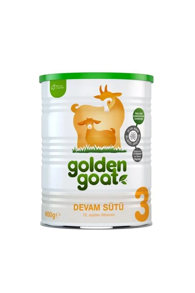 Golden Goat Keçi Sütlü 3 Numara 400 GR +1 Yaş 6 Paket (2400GR) - Resim 2