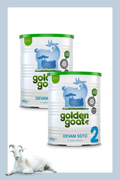 Golden Goat 2 Keçi Devam Sütü 400 G 2 Adet ürün görseli