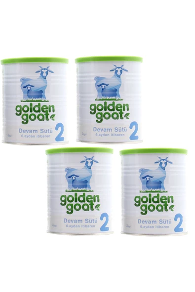 Golden Goat 2 Keçi Devam Sütü 400 gr 4 Adet ürün görseli