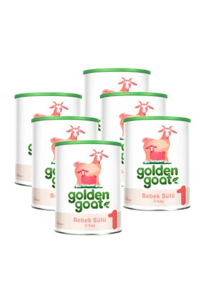Golden Goat Keçi Sütlü 1 Numara 400 GR 0-6 Ay 6 Paket (2400GR) - 1