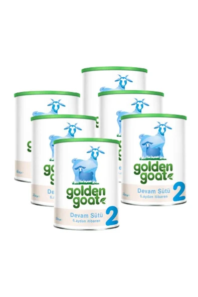 Golden Goat Keçi Sütlü 2 Numara 400 GR 6-12 Ay 6 Paket (2400GR) - 1