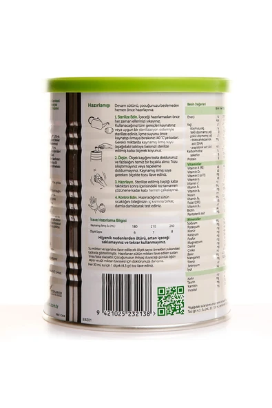 Golden Goat Keçi Sütlü 3 Numara 400 GR +1 Yaş 6 Paket (2400GR) - Resim 5