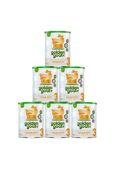 Golden Goat 3 Keçi Devam Sütü 400 Gr X 6 Adet ürün görseli