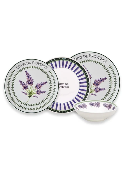 The Mia Provence 6 Kişilik Yemek Takımı 24 Parça Set 2 ürün görseli 1