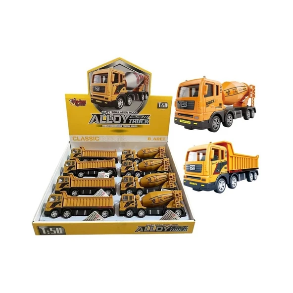 Nessiworld YH-711-55A-1A SÜRTMELİ METAL 1:50 SARI BETON ürün görseli