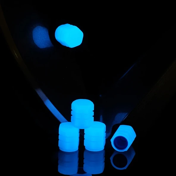 Fosforlu Sibop Kapağı Seti Mavi - Resim 4