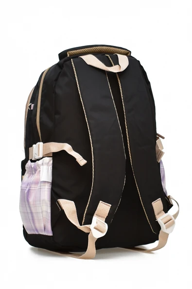 Elatae 3'lü İlkokul Çantası Seti Okul Çantası & Termal Beslenme Çantası & Kalemlik Siyah 1395 - Resim 8