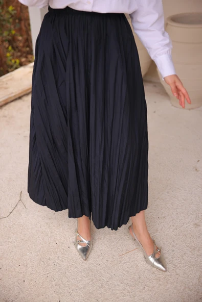 Etek - (Std-Std) - 71268 - Lacivert - Resim 2