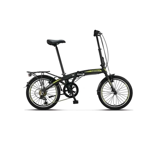 ÜMİT 2036 FOLDING KATLANIR BİSİKLET V 20 JANT 6 VİTES BLACK ANTRACİTE GOLD ürün görseli