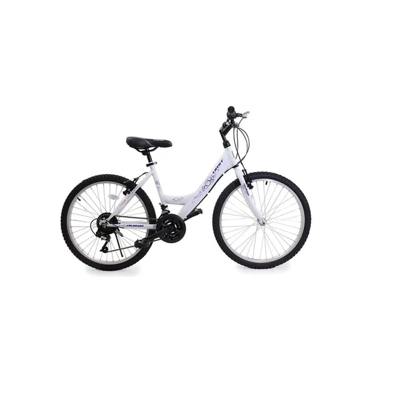 ÜMİT 2600 COLORADO KADIN DAĞ BİSİKLETİ V 26 JANT 21 VİTES BEYAZ MOR - 1