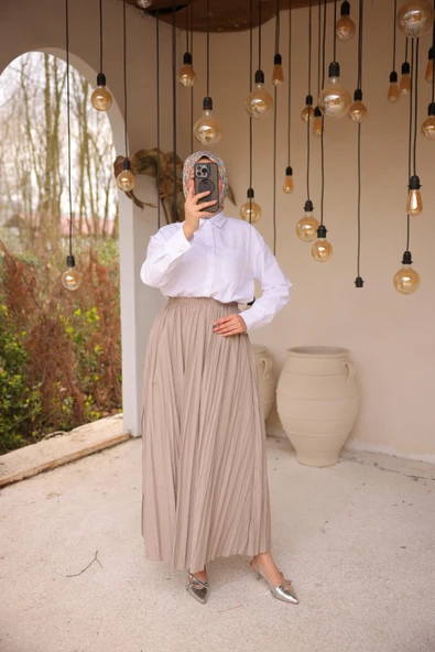 Etek - (Std-Std) - 71268 - Bej - 3