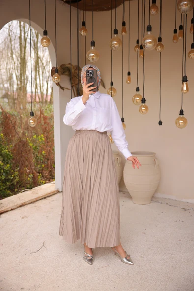 Etek - (Std-Std) - 71268 - Bej - 7