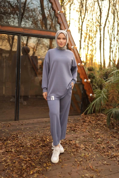 İkili Takım - 71237 - (38-46) - 71237 - Füme - Resim 6