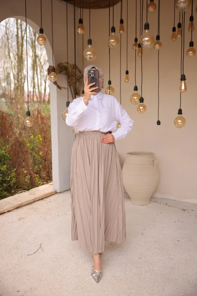 Etek - (Std-Std) - 71268 - Bej - 6