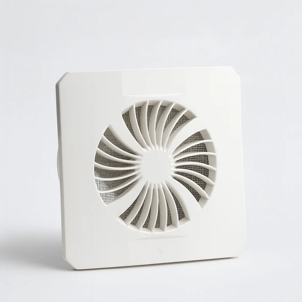 Banyo WC Aspiratör Süper Sessiz 150 mm Tuvalet Havalandırma Fanı Duvar Tipi Aspiratör Mutfak Hava - Resim 7