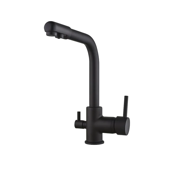 Venezia Nirvana Serisi Arıtmalı Mutfak Evye Bataryası Siyah