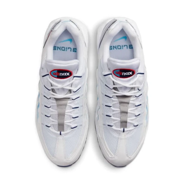 Nike NikeAir Max 95 "3 Lions" Spor Ayakkabı Beyaz Sneaker1 - Resim 2