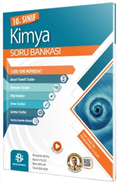 10. Sınıf Kimya Soru Bankası Bilgi Sarmal Yayınları - 1
