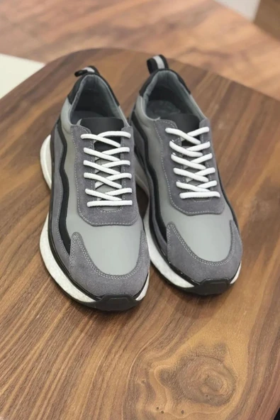 1103 HAKİKİ DERİ ERKEK SNEAKERS - ERKEK SPOR AYAKKABI