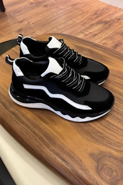 1103 HAKİKİ DERİ ERKEK SNEAKERS - ERKEK SPOR AYAKKABI - 6