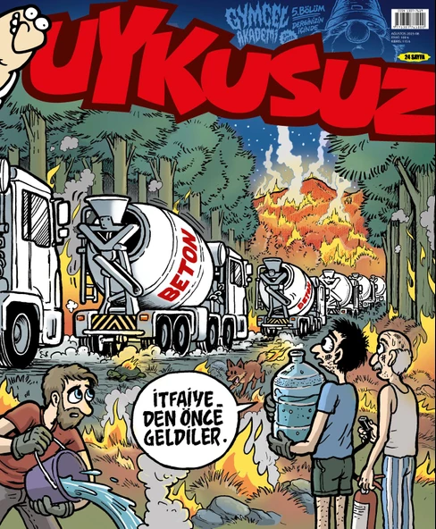 Uykusuz Dergi Ağustos 2025 ürün görseli
