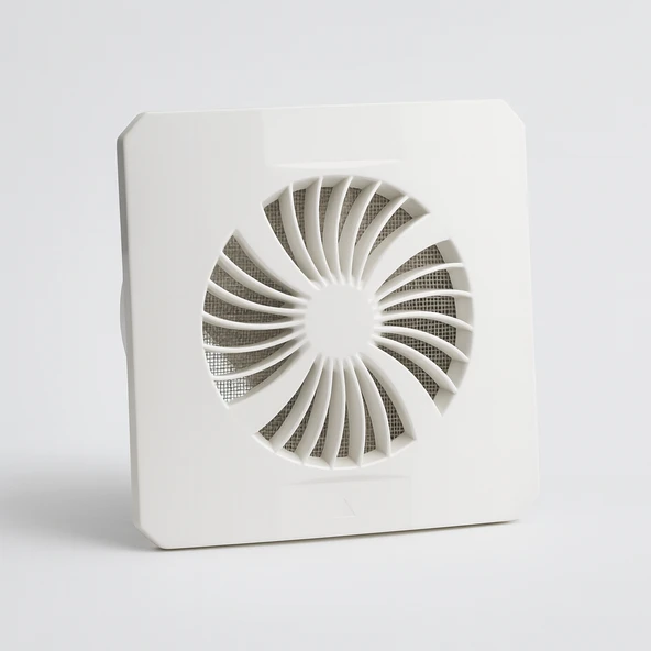 Süper Sessiz Aspiratör 120 mm Banyo WC Tuvalet Havalandırma Fanı Duvar Tipi Aspiratör Mutfak Hava - Resim 7