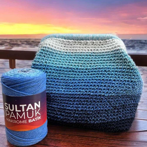 Batik Pamuk Makrome İpi No:202 ( 250 Gram ) - Resim 5