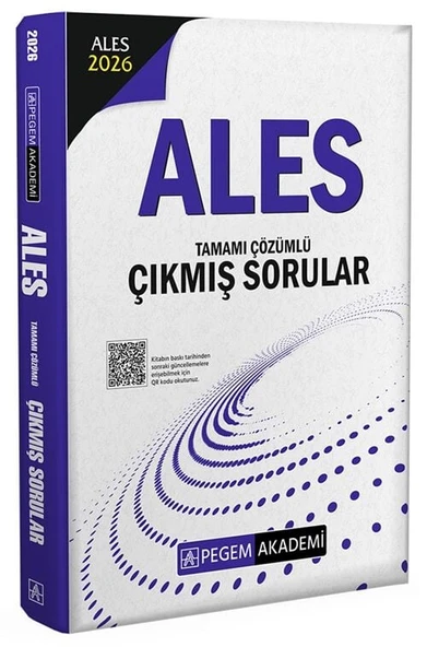 Pegem 2026 ALES Çıkmış Sorular Çözümlü Pegem Akademi Yayınları - 1