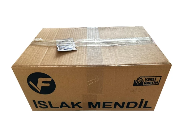 Tek Kullanımlık Islak Mendil Paket - Metalize Baskılı Poşet / 1000 Adet / Koli ürün görseli