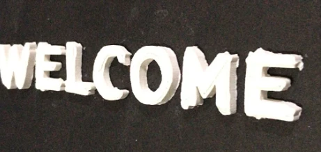 KÜÇÜK WELCOME YAZISI - Resim 2