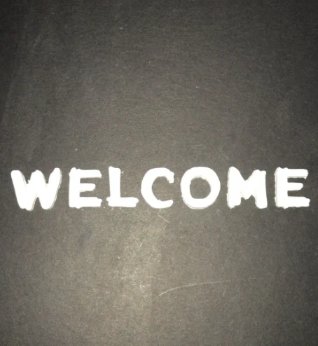 KÜÇÜK WELCOME YAZISI ürün görseli 1