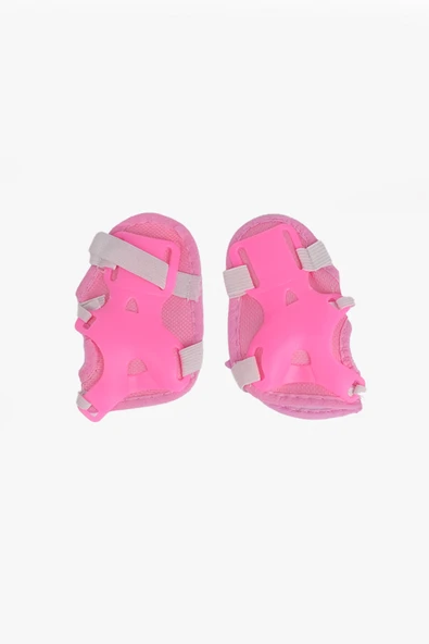 F-sports Dizlik Dirseklik Koruyucu Seti Pembe FR38811 - 4