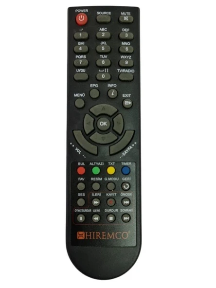Hiremco Mini HD Orjinal Uydu Kumandası ürün görseli 1