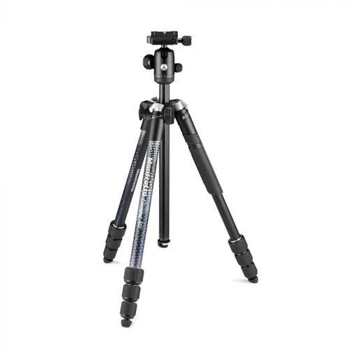 Manfrotto Element MII Alimünyum Ters Katlanır Tripod Siyah (MKELMII4BK-BH) - 1