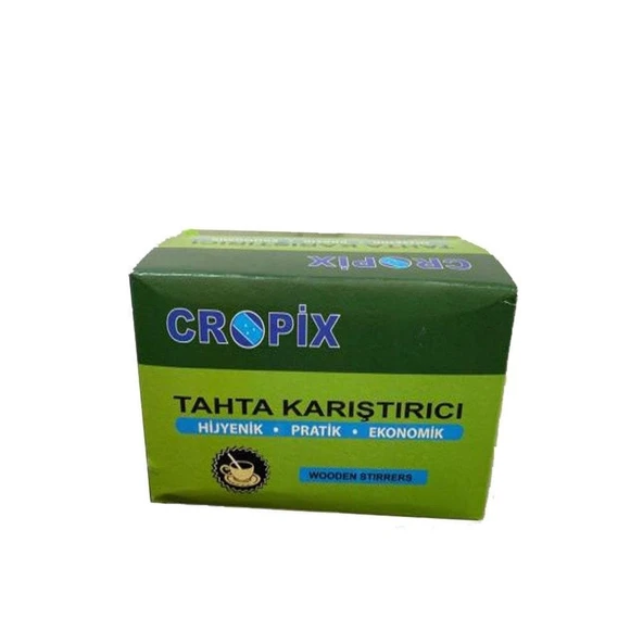 Cropix Bambu Tahta Karıştırıcı 10 cm - 400 Adet